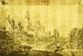 KatNr 367 Adrian Zingg, Burg Stein im Erzgebirge. Um 1775.