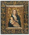 KatNr 191   Hans Memling (atelier or circle?), Madonna and Child. Late 1700.