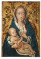 KatNr 191 Hans Memling (atelier or circle?), Madonna and Child. Late 1700.