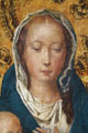 KatNr 191 Hans Memling (atelier or circle?), Madonna and Child. Late 1700.