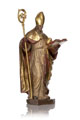 KatNr 791 Heiliger Nikolaus von Myra. Süddeutsch oder böhmisch. Wohl 17th cent.