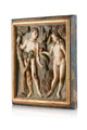 KatNr 792 Albrecht Dürer (nach) "Adam und Eva". 19. Jh. / frühes 20th cent.