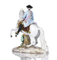 KatNr 812 "Katharina II. zu Pferde". Johann Joachim Kändler für Meissen. 1770.