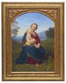 KatNr 206   Johann Gebhard Flatz (zugeschr.), Madonna mit Kind. Wohl Mid 19th cent.