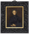 KatNr 253   Friedrich Leon Pohle, Bildnis Frau Geheimer Justizrat Charlotte Zweez, die Schwiegermutter des Künstlers. 1875.