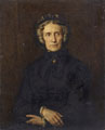 KatNr 253 Friedrich Leon Pohle, Bildnis Frau Geheimer Justizrat Charlotte Zweez, die Schwiegermutter des Künstlers. 1875.