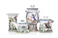KatNr 865   Zwei Deckelgefäße / Vase / Teekanne. Hans-Peter Meyer, Bischofswerda. Wohl 1990's.