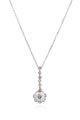 KatNr 884   Filigranes Art déco-Collier mit Diamanten. Wohl um 1920.