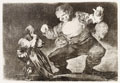 KatNr 460 Francisco de Goya y Lucientes (nach) "Proverbios von Goya". 1920.