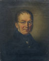 KatNr 213   Ernst Christian Weser (zugeschr.), Bildnis Johann Traugott Lehmann / Bildnis Johanne Rosine Lehmann (?). Um 1842.