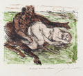 KatNr 444   Lovis Corinth "Antiope und der Faun" / "Danae und der Goldregen". 1920.