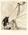 KatNr 501   Richard Müller "Auf der Schaukel". 1922.