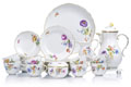 KatNr 842   Kaffeeservice "Bunte Blume" für acht Personen. Meissen. 1961– 1984.