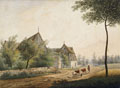KatNr 21 Carl Ehrenfried Held, Die Pulvermühle im Plauenschen Grund / "Bey Potschappel" / "Burgstädtel in der Abendbeleuchtung". 1814 / 1834/ 1834.
