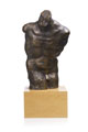KatNr 136   Wolfgang Kuhle, Männlicher Torso. 1977.