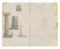 KatNr 518 Hans Poelzig Two sketchbooks: Royal Opera in Berlin. Around 1912.