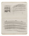 KatNr 517 Hans Poelzig Two sketchbooks: Royal Opera in Berlin, Großes Schaupielhaus in Berlin. Probably around 1904 / around 1912/ 1918.
