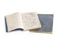 KatNr 519   Hans Poelzig Two sketchbooks: Cemetery and gravestone designs / Großes Schauspielhaus in Berlin. Probably 1918/ 1919.