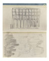 KatNr 519 Hans Poelzig Two sketchbooks: Cemetery and gravestone designs / Großes Schauspielhaus in Berlin. Probably 1918/ 1919.