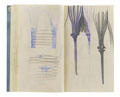KatNr 519 Hans Poelzig Two sketchbooks: Cemetery and gravestone designs / Großes Schauspielhaus in Berlin. Probably 1918/ 1919.