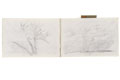 KatNr 520 Hans Poelzig One sketchbook and one sketchbook: Festspielhaus Salzburg. Probably around 1919-23 / around 1925.