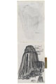 KatNr 520 Hans Poelzig One sketchbook and one sketchbook: Festspielhaus Salzburg. Probably around 1919-23 / around 1925.
