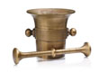 KatNr 904 Großer Mörser mit Doppelpistill. Wohl 18th cent.
