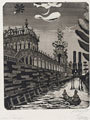 KatNr 648   Hans Körnig "Am Zwinger". 1958.