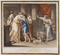 KatNr 363 Angelica Kauffmann (nach), Acht mythologische Szenen. 1780er/ 1790's.