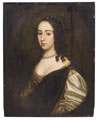 KatNr 194   Gerrit van Honthorst (nach), Bildnis der Luise Henriette von Oranien, Kurfürstin von Brandenburg. Nach 1647.