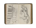 KatNr 516 Hans Poelzig Two sketchbooks: Town hall extension in Loewenberg (Silesia), residential buildings, people's house. Around 1903-05 / around 1918.