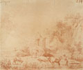 KatNr 24 Johann Christian Klengel, Sieben Hirten- und Weideviehdarstellungen. Wohl 1st quarter 19th cent.