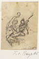 KatNr 46 Ferdinand von Rayski (zugeschr.), Sechs Reiter- und Kampfszenen. Wohl 1850er/ 1860's.