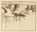 KatNr 106 Robert Hermann Sterl "Erdarbeiter" / "Straßenarbeiter" / "Brückenbau" / "Nikisch dirigierend III" / "Der Hafen von Astrachan". 1908– 1912.