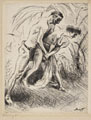 KatNr 526   Max Slevogt "Frauenraub im Walde". 1905/06 - 1924.