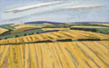 KatNr 280   Ulrich Eisenfeld "Sommerlandschaft im Vorerzgebirge". 1984.