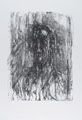 KatNr 740 Max Uhlig "Selbstbild" / "Frontales helles Selbstbild" / "Selbstbild vor grauem Grund" / "Männerbildnis". 1971 - 1977.