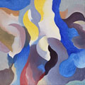 KatNr 318   Günter Horlbeck "Wolkengebirge". 1984.