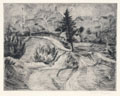 KatNr 617 Erhard Hippold, Zehn Landschaftsdarstellungen und Porträts. 1932– 1950's.