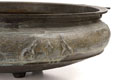 KatNr 953 Large temple bowl - Uruli. Kerala, South India. Probably 19th century / early 20th century. 20th cent.