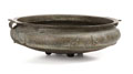 KatNr 953 Large temple bowl - Uruli. Kerala, South India. Probably 19th century / early 20th century. 20th cent.