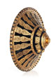 KatNr 951   Parade shield of a dignitary. Probably late 19th century / early 20th century. early 20th cent.