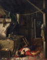 KatNr 211   Hermann Weiß "Folgen des Spieles" ("Verlorenes Spiel"). 1848.