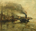 KatNr 231   Richard Falkenberg, Hamburg – Hafen (?). 1st half 20th cent.