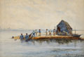 KatNr 481   Olga Koudacheff, Fischer auf der Wolga. Um 1900/ 1910.