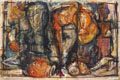 KatNr 272   Werner Bielohlawek "Gipskopf mit Kasper". 1987.