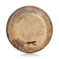 KatNr 862 Spruchteller mit Malhorndekor. Sachsen. 18. Jh. / frühes 19th cent.