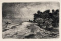 KatNr 482 Fritz Kempe, Fünf Landschaftsdarstellungen. Wohl early 20th cent.