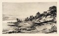 KatNr 482 Fritz Kempe, Fünf Landschaftsdarstellungen. Wohl early 20th cent.