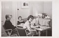 KatNr 724 Hajo Rose, Stehender weiblicher Akt aus Setzelementen (drei Varianten) / Familie Rose am Weihnachtsabend 1963. Wohl um 1931/ 1963.